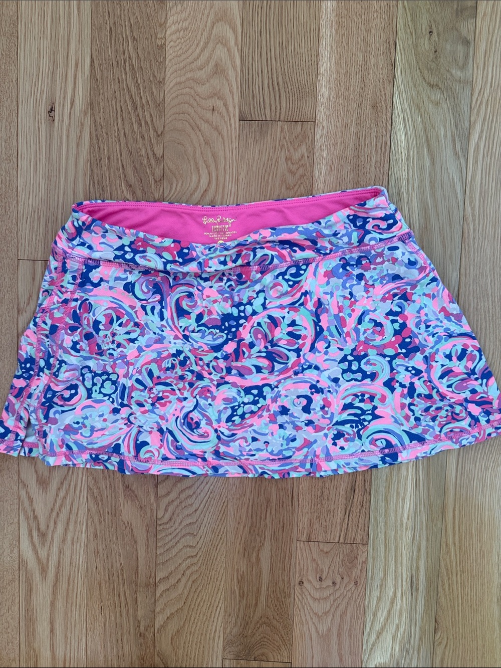 💕💕Lilly Pulitzer Pink Multi-Color Swirl Skirt